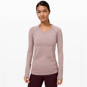 Lululemon Swiftly Tech Long Sleeve Top in Violet Verbena - 12 like new